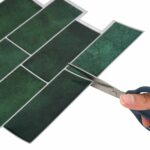 vidaXL Subway dlažba 50 pcs Tmavozelená 29 x 21 cm Polyuretán a PET – Obrázok 5
