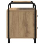 vidaXL Nočný stolík Dub artisan Kompozitné drevo – Obrázok 5