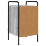 vidaXL Nočný stolík 2 ks Sivý Sonoma 35 x 36,5 x 61 cm – Obrázok 8