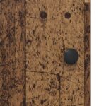 vidaXL Nočný stolík 2 ks Staré drevo 35 x 36,5 x 61 cm – Obrázok 10