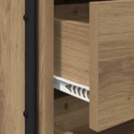 vidaXL Nočný stolík Dub artisan Kompozitné drevo – Obrázok 7