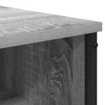 vidaXL Toaletný stolík Sivý Sonoma 81 x 40 x 131 cm Kompozitné drevo – Obrázok 7