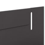vidaXL Obrubník trávnika 10 pcs 102 x 4 x 4 cm Oceľ Čierna – Obrázok 7