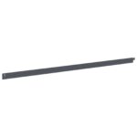 vidaXL Obrubník trávnika 30 pcs 102 x 4 x 4 cm Oceľ Antracitová – Obrázok 6