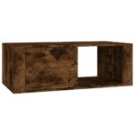 vidaXL Konferenčný stolík, dymový dub 100x50,5x35 cm, umelé drevo – Obrázok 2