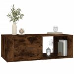 vidaXL Konferenčný stolík, dymový dub 100x50,5x35 cm, umelé drevo – Obrázok 4