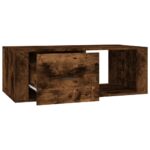 vidaXL Konferenčný stolík, dymový dub 100x50,5x35 cm, umelé drevo – Obrázok 7