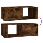 vidaXL Konferenčný stolík, dymový dub 100x50,5x35 cm, umelé drevo – Obrázok 9