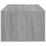 vidaXL Konferenčný stolík sivý, Sonoma, 100x50,5x35 cm, z umelého dreva – Obrázok 8