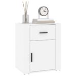 vidaXL Nočný stolík biely 50x36x60 cm, umelé drevo – Obrázok 4