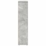 vidaXL Kúpeľňová skrinka s držiakom na rolky, betónovo sivá 20,5x20x90 cm – Obrázok 5
