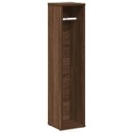vidaXL Kúpeľňová skrinka s držiakom na rolky, hnedý dub 20,5x20x90 cm – Obrázok 2