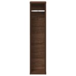vidaXL Kúpeľňová skrinka s držiakom na rolky, hnedý dub 20,5x20x90 cm – Obrázok 4