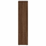 vidaXL Kúpeľňová skrinka s držiakom na rolky, hnedý dub 20,5x20x90 cm – Obrázok 5