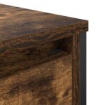 vidaXL Kúpeľňová skrinka pod umývadlo, dymový dub 60x34,5x60 cm – Obrázok 11