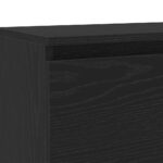vidaXL TV skrinka s LED svetlami, čierny dub 120x30x36 cm, umelé drevo – Obrázok 12