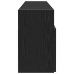 vidaXL TV skrinka s LED svetlami, čierny dub 120x30x50 cm, umelé drevo – Obrázok 8