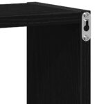 vidaXL Nástenné kockové police 6 ks, čierny dub 30x15x30 cm, technické drevo – Obrázok 9