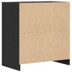 vidaXL Komoda, čierny dub, 70x41x75 cm, imitácia dreva – Obrázok 8