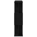 vidaXL Knižnica, čierny dub, 80x24x96 cm, imitácia dreva – Obrázok 6