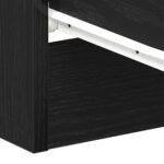 vidaXL Nočné stolíky 2 ks, čierny dub 38x35x55 cm, umelé drevo – Obrázok 11