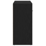 vidaXL Komoda čierna dub 88x30x64 cm, imitácia dreva – Obrázok 7