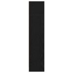 vidaXL Knižnica, čierny dub, 40x24x109 cm, imitácia dreva – Obrázok 6
