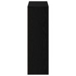 vidaXL Knižnica čierny dub 98x29x97,5 cm, umelé drevo – Obrázok 6