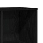 vidaXL Knižnica čierny dub 98x29x97,5 cm, umelé drevo – Obrázok 8