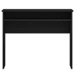 vidaXL Písací stôl čierny dub 90x50x74 cm, imitácia dreva – Obrázok 5