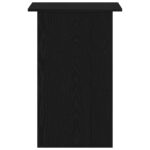 vidaXL Písací stôl čierny dub 90x50x74 cm, imitácia dreva – Obrázok 6