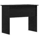 vidaXL Písací stôl čierny dub 90x50x74 cm, imitácia dreva – Obrázok 7