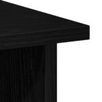 vidaXL Písací stôl čierny dub 90x50x74 cm, imitácia dreva – Obrázok 8