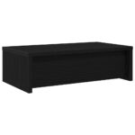 vidaXL Stojan na monitor so zásuvkami, čierny dub, 50x27x15 cm, technické drevo – Obrázok 8