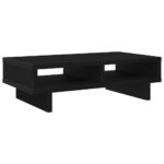 vidaXL Stojan na monitor, čierny dub, 50x27x15 cm, umelé drevo – Obrázok 2