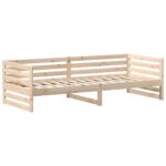 vidaXL Denná posteľ bez matraca 80x200 cm masívne borovicové drevo – Obrázok 2
