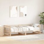 vidaXL Denná posteľ bez matraca 80x200 cm masívne borovicové drevo – Obrázok 3