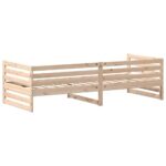 vidaXL Denná posteľ bez matraca 80x200 cm masívne borovicové drevo – Obrázok 7