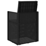 vidaXL Záhradné jedálenské stoličky 2 pcs Antracitová PP – Obrázok 7