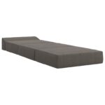 vidaXL Skladacia pohovka na spaní Svetlosivá 200 x 70 x 15 cm – Obrázok 3