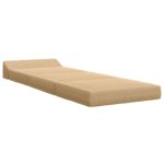 vidaXL Skladacia pohovka na spaní Svetlozelená šedá 200 x 70 x 10 cm – Obrázok 2