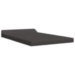 vidaXL Skladacia pohovka na spaní Tmavosivá 120 x 60 x 49 cm Látka – Obrázok 2