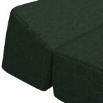 vidaXL Skladacia pohovka na spaní Tmavozelená 60 x 70 x 41 cm Látka – Obrázok 6