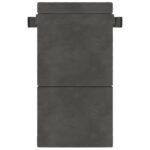 vidaXL Skladacia pohovka na spaní Tmavosivá 70 x 80 x 60 cm Látka – Obrázok 3