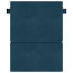 vidaXL Skladacia pohovka na spaní Modrá 152 x 86,5 x 60 cm Látka – Obrázok 3