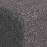 vidaXL Skladacia pohovka na spaní 75 x 63 x 45 cm Svetlosivá – Obrázok 8
