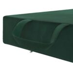 vidaXL Skladacia pohovka na spaní 90 x 63 x 45 cm Tmavozelená – Obrázok 7