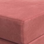 vidaXL Skladacia pohovka na spaní 80 x 67 x 45 cm Ružová – Obrázok 6