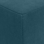 vidaXL Skladacia pohovka na spaní 90 x 67 x 45 cm Modrá – Obrázok 8