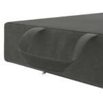 vidaXL Skladacia pohovka na spaní 90 x 67 x 45 cm Tmavosivá – Obrázok 7